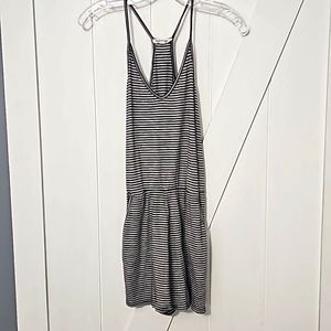 GRAY/BLACK romper